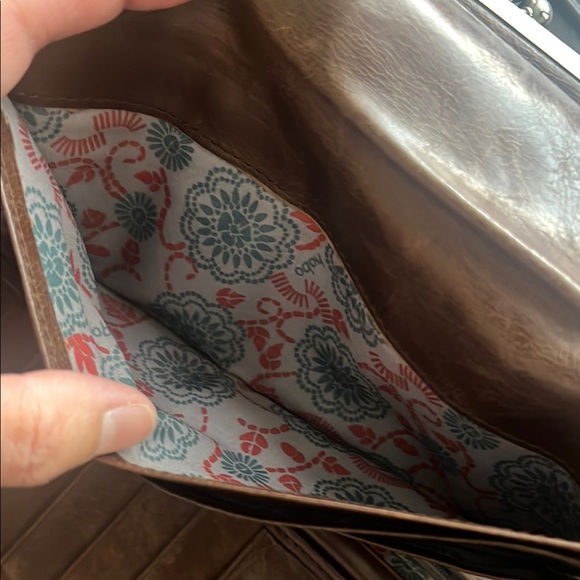 Vintage HOBO Brown Leather Wallet with ID Holder - Picture 5 of 12